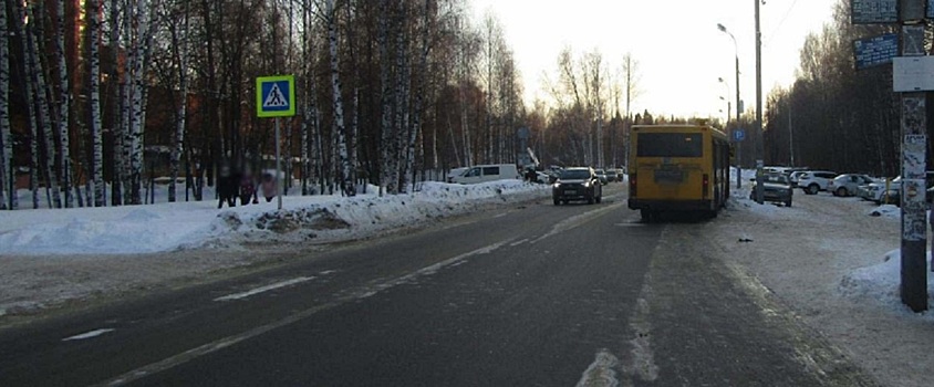 Водитель автобуса сбил пенсионерку на Воткинском шоссе в Ижевске