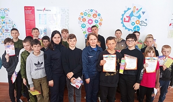 В Волгоградской области школьникам напомнили о правилах пожарной безопасности