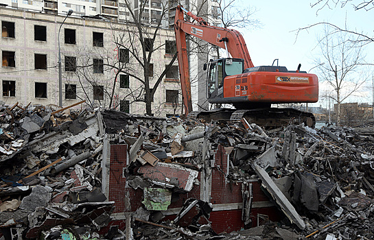 Эксперты: снос пятиэтажек не вызовет проблем со строительными отходами