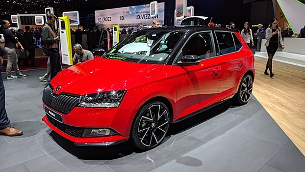 До Женевы доехала обновленная Skoda Fabia