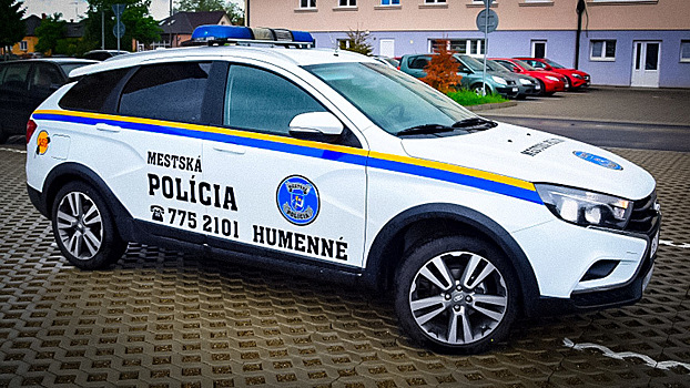 Словацкие полицейские пересели на Lada Vesta