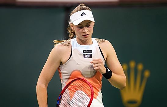 Рыбакина впервые вышла в полуфинал турнира категории WTA-1000