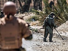 Саперы разминируют освобожденные от боевиков районы Алеппо