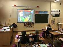 В школах Зеленоградского района сотрудники ГИБДД проводят уроки «Безопасные зимние каникулы»