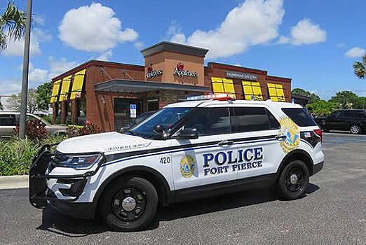 Американец попытался угнать патрульную машину с полицейским внутри