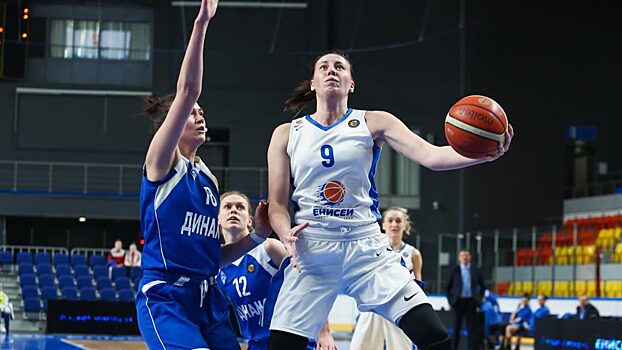 Женский баскетбольный «Енисей» уступил в Новосибирске