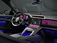 Рассекречен салон электрического Porsche Cayenne: что уникального и интересного в интерьере