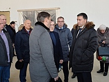 Дмитрий Кобылкин осмотрел строящиеся соцобъекты в Тарко-Сале