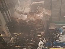 В Тульской области произошел пожар на автозаводе