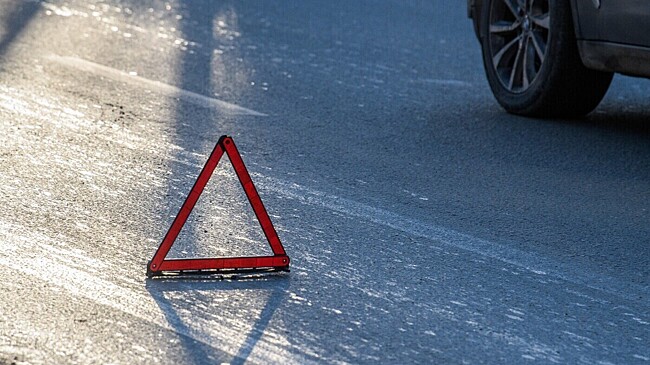Серьезное ДТП с двумя иномарками произошло в Санкт-Петербурге