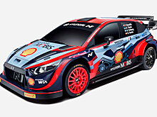 «Хендэ» первой показала машину WRC новой гибридной эры