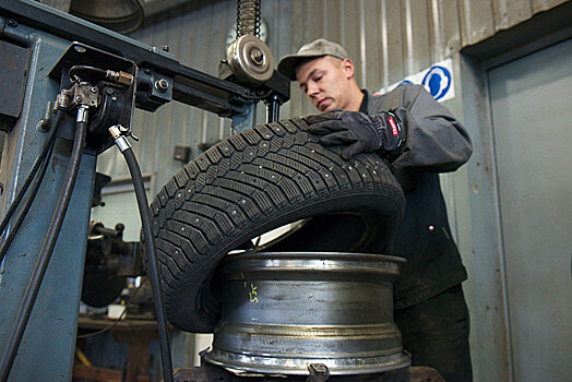 Из-за холодов в Эстонии продлен срок использования шипованной резины