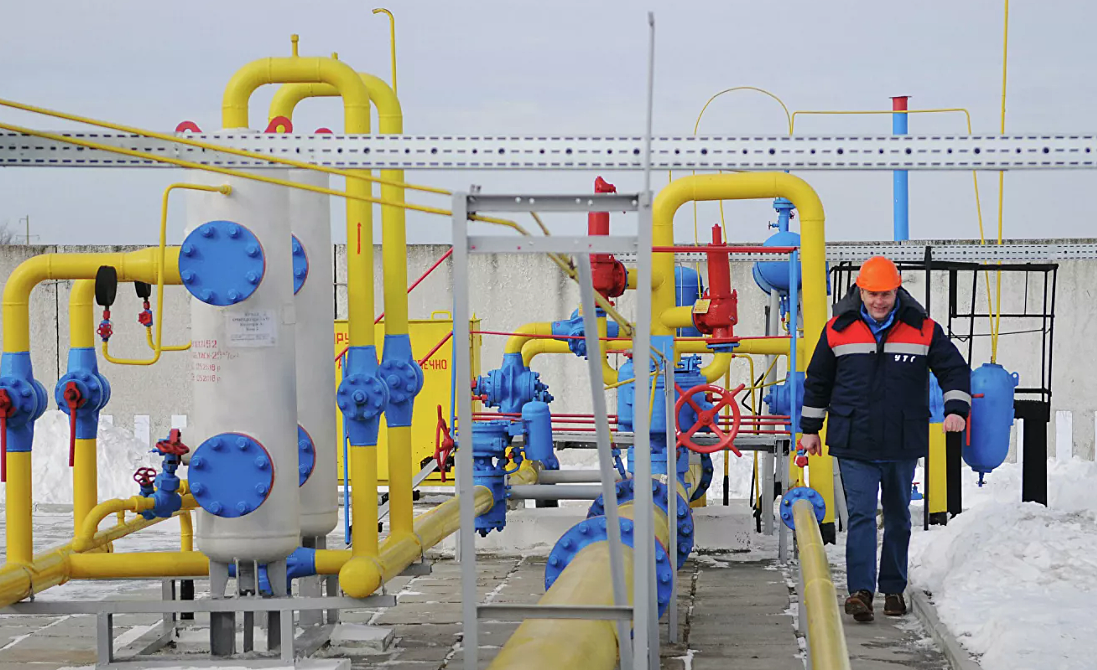 Европа потратила весь закачанный летом газ