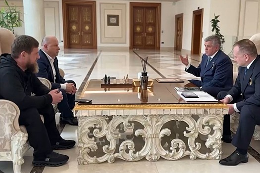 Кадырова наградили медалью Федерального казначейства