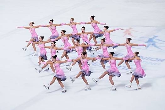 Юные екатеринбургские синхронистки на льду выиграли Чемпионат мира в Загребе