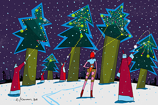 Самый большой OSM в «Меге», «Пятый элемент» в кино, открытие елок в парках и катка на «Ак Барс Арене»: куда в эти выходные?