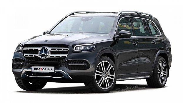 В Интернете показали дебютные фотографии обновленного Mercedes-Benz GLS