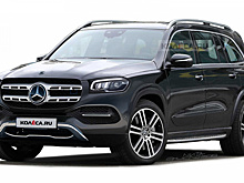 В Интернете показали дебютные фотографии обновленного Mercedes-Benz GLS