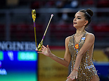 Гимнастка Дина Аверина выиграла квалификацию ЧЕ в упражнениях с булавами