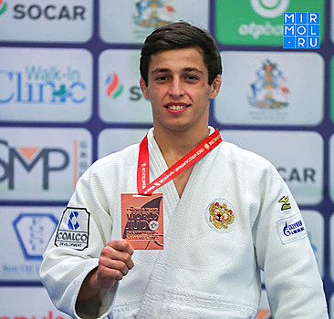 Ибрагимов завоевал бронзу на юниорском чемпионате мира по дзюдо в Нассау