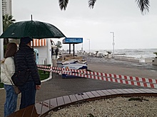 В Сочи посчитали ущерб пляжам города от шторма