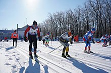 Фоторепортаж: 81-я лыжная гонка на призы "Волжской коммуны" в Самаре объединила около 200 спортсменов и любителей