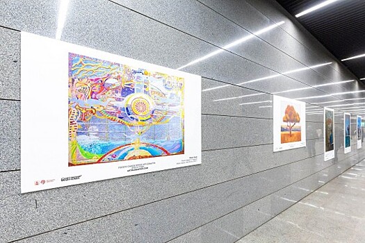 Между станциями «Динамо» и «Петровский парк» открылась выставка современного искусства