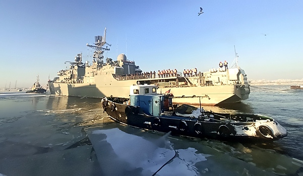Судостроительный завод «Янтарь» завершил ремонт сторожевого корабля «Неустрашимый»