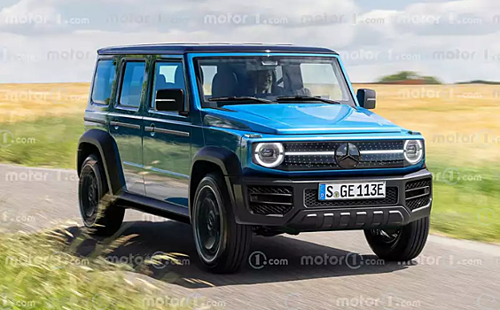 Mercedes-Benz готовит новый электрический внедорожник Little G