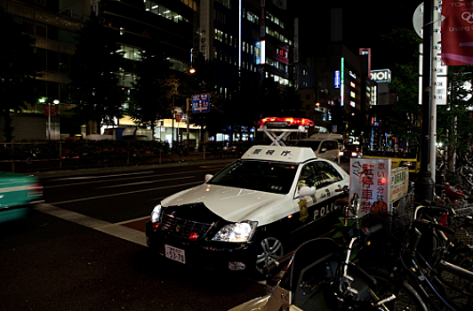 В Японии автомобиль врезался в толпу школьников