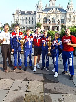 Красноярцы принесли сборной России четыре медали на первенстве Европы по кикбоксингу