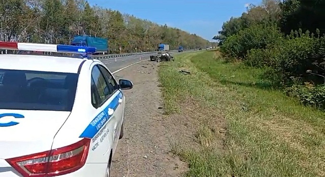 Подросток погиб в слетевшей на скорости с трассы М-7 иномарке в Лысковском районе