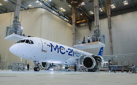 До конца года авиастроители планируют получить одобрение главных изменений на модификацию МС-21 с отечественными комплектующими
