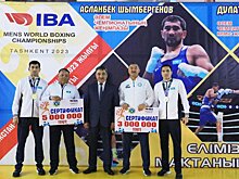 Призерам чемпионата мира по боксу подарили квартиры в Таразе