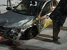 Опасный дрифт на автодороге в кузбасском городе привел к жесткому ДТП