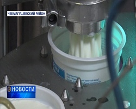 Чекмагушевский молочный завод в три раза увеличит производственную мощность