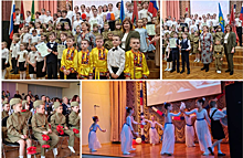 В школе на Угличской прошел фестиваль «Весна Победы: парад талантов»