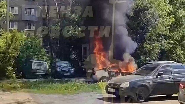 Стала известна причина возгорания автомобиля на проспекте Победы