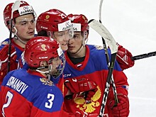 Молодёжная сборная России по хоккею разгромила Чехию на Турнире четырёх наций