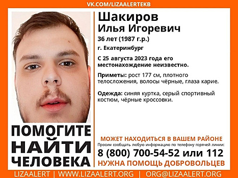 В Балакове две недели разыскивают пропавшего без вести высокого мужчину с сединой