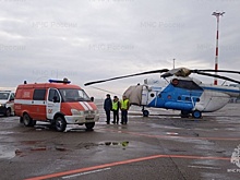 В Волгоградской области в новогодние праздники в круглосуточном режиме дежурит вертолет со спасателями на борту