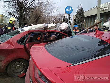 Момент смертельного ДТП в Твери попал на видео