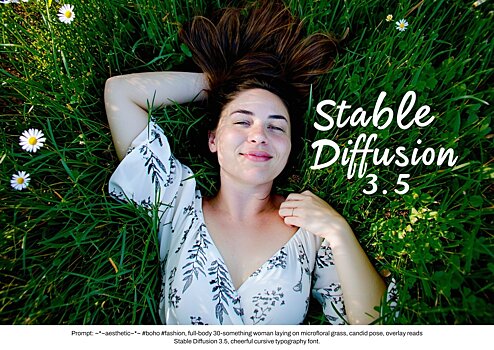 Один из лучших генераторов изображений Stable Diffusion обновился до версии 3.5