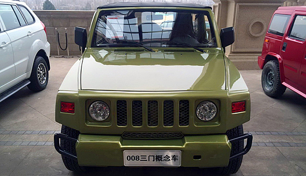 Китайцы создали дешевый внедорожник, скрестив Jeep и Hummer