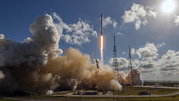 SpaceX пожертвовала ракетой Falcon 9 ради Wi-Fi