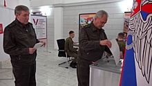 Сергей Шойгу и Валерий Герасимов проголосовали на выборах президента России