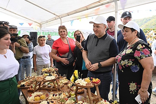 Мурат Кумпилов побывал на знаковом для республики фестивале адыгейского сыра