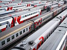 Из-за мощного пожара на железной дороге задержаны 10 поездов