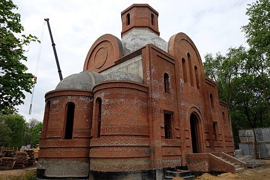 При строительстве храма в честь святителя Димитрия будет благоустроен примыкающий парк