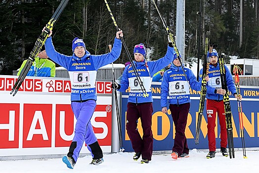 Кубок мира по биатлону 2017/18. Россия — состав на мужскую эстафетную гонку